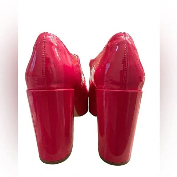 COUTGO HOT PINK PLATFORM MARY JANES - Picture 3 of 7